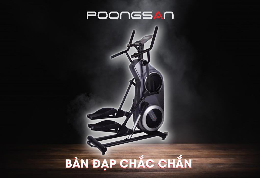 Xe đạp thẩm mỹ Poongsan PM-802 - Xe tập thể lực cho mọi nhà