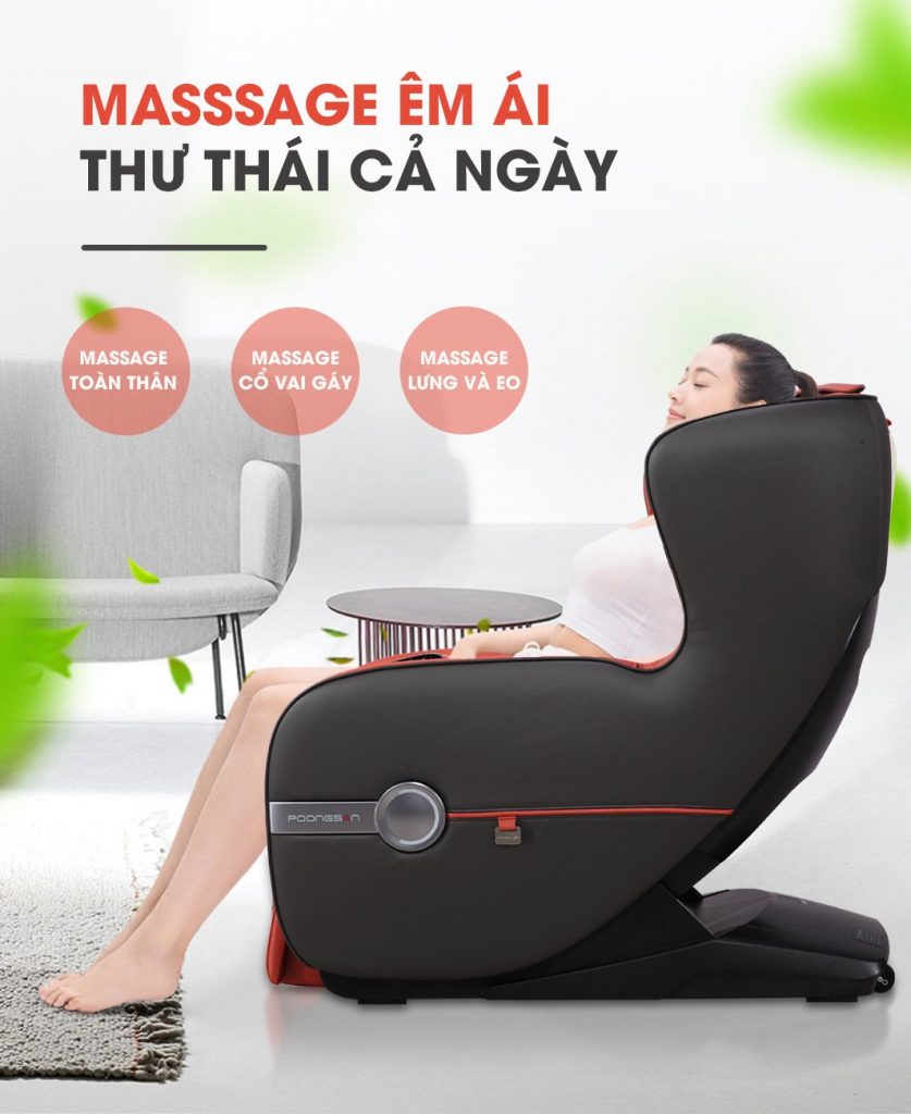 Các đối tượng nên sử dụng ghế massage toàn thân