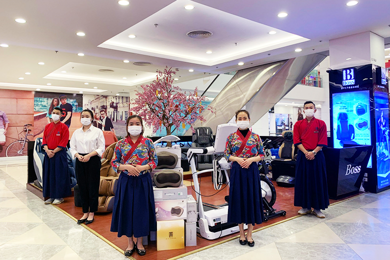Showroom Boss Vincom Tuyên Quang có đội ngũ nhân viên tư vấn nhiệt tình