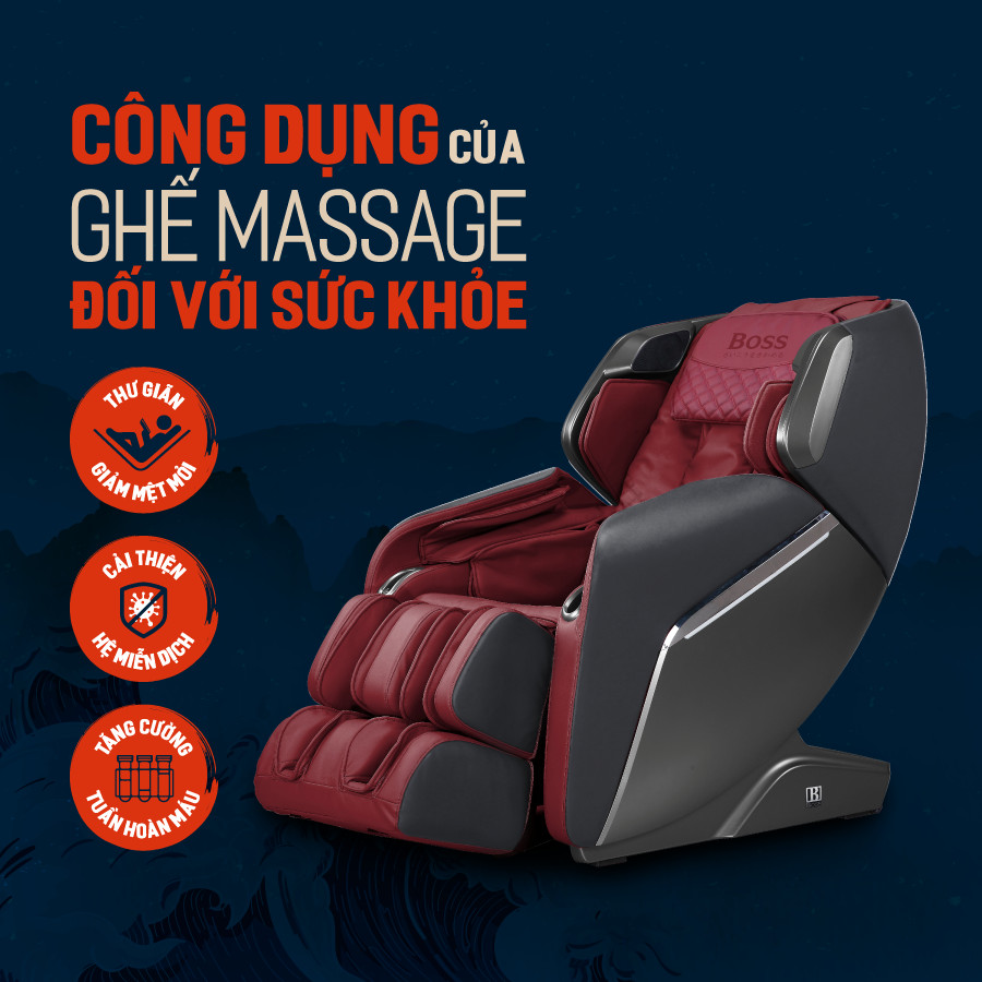 công dụng của ghế massage