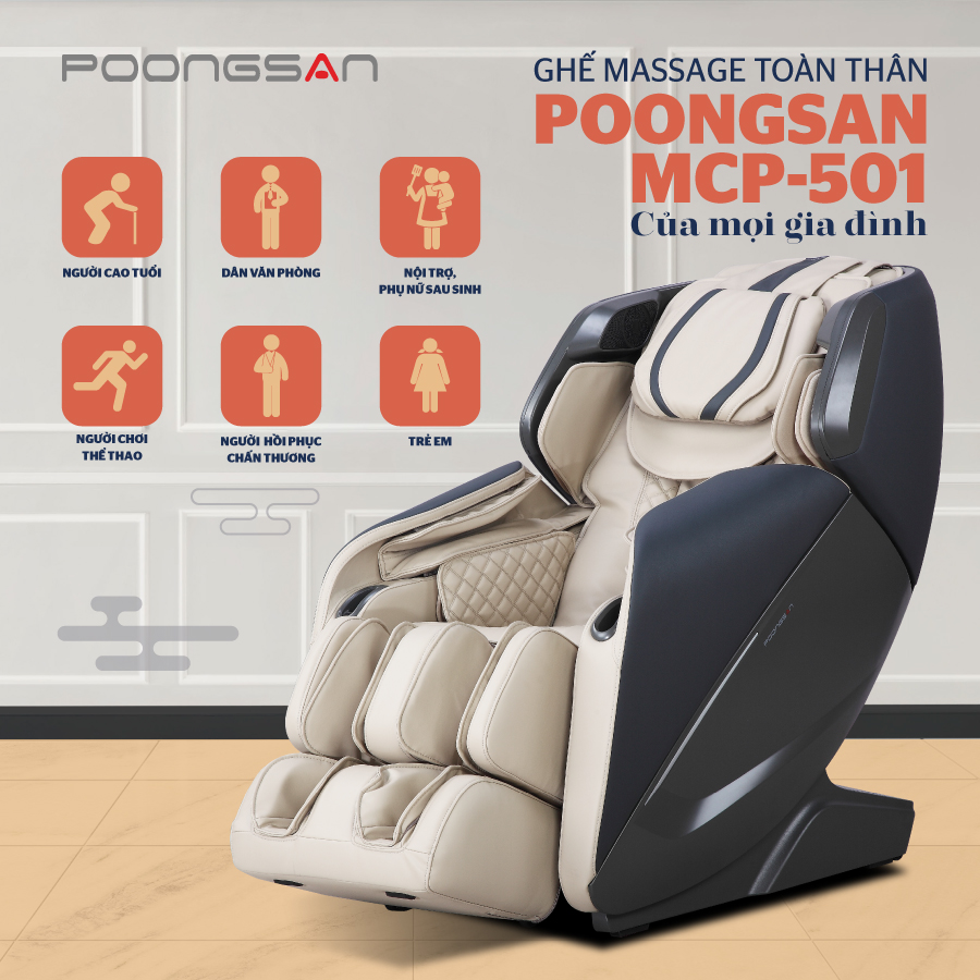 ghe massage Poongsan MCP-501
