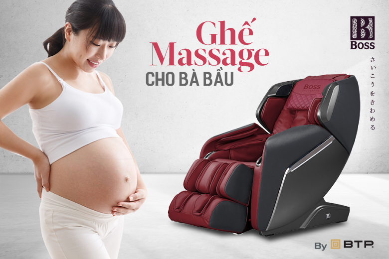 Ghế massage cho phụ nữ có thai tốt nhất hiện nay