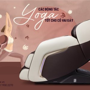 Các động tác Yoga tốt cho cổ vai gáy