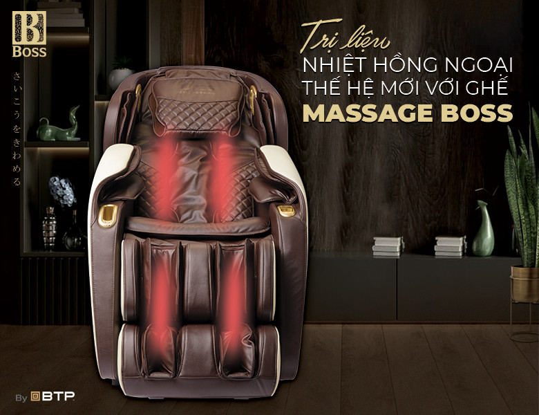 Ghế massage Boss là phương pháp vật lý trị liệu hiệu quả