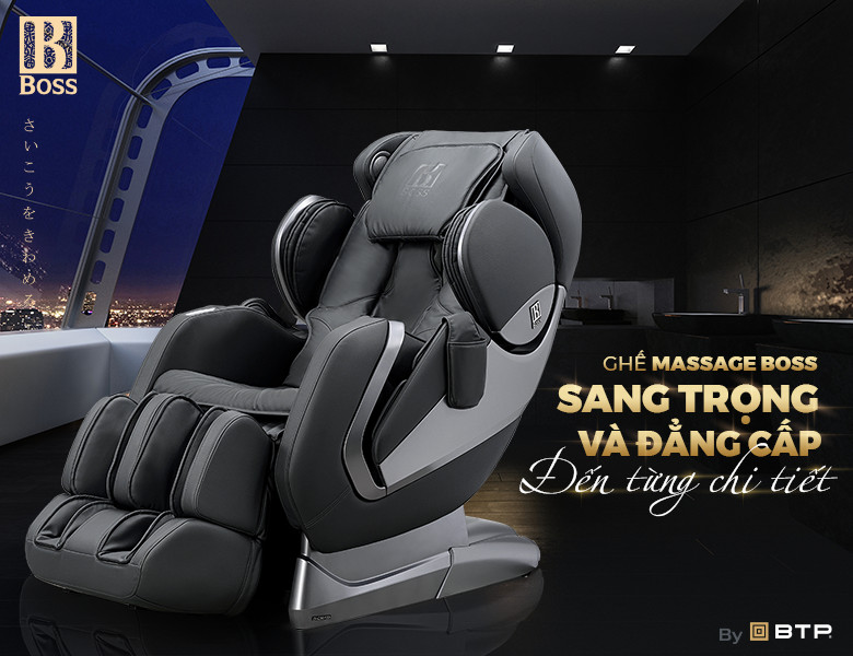 Ghế massage Boss nâng tầm đẳng cấp không gian