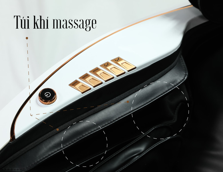 Túi khí massage là liệu pháp giúp cải thiện tuần hoàn máu và khí huyết