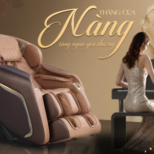 Quà tặng ghế massage Boss ngày 20/10