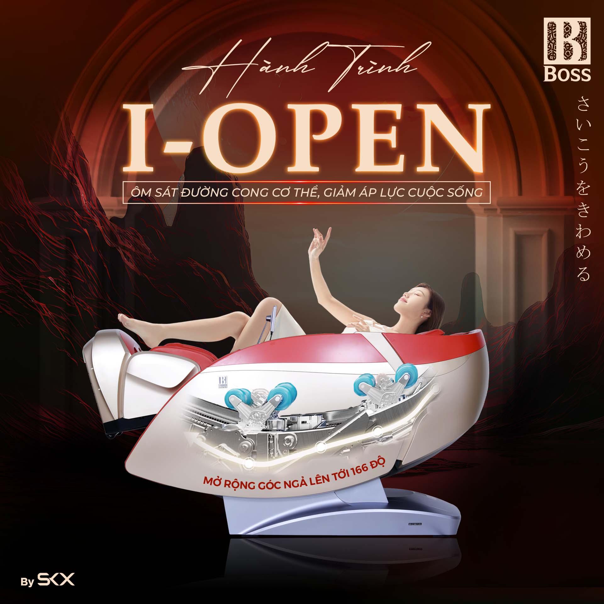 Hành trình I-Open ôm sát cơ thể 