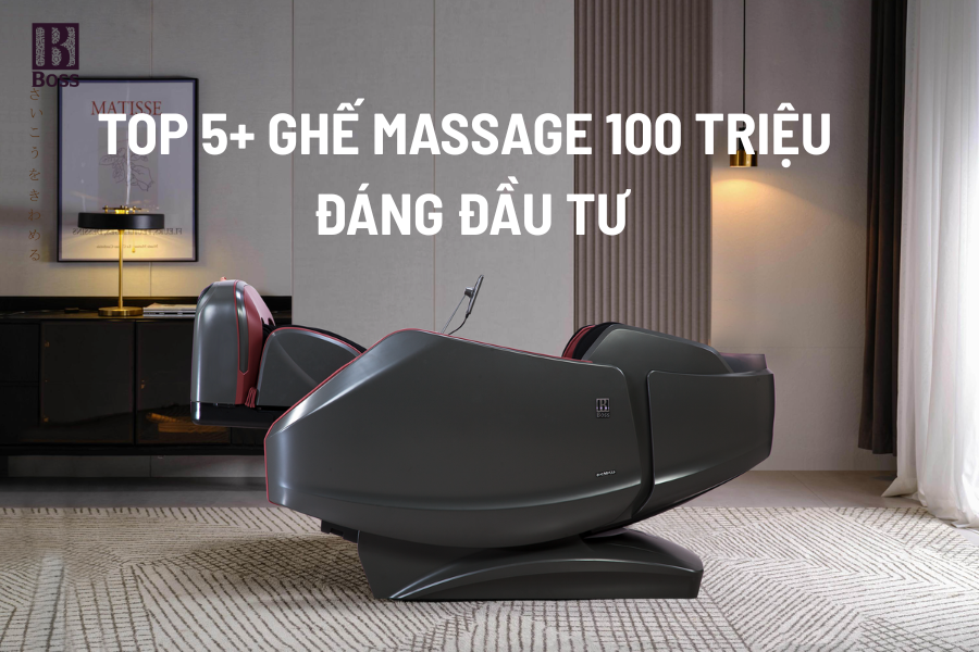 ghế massage 100 triệu