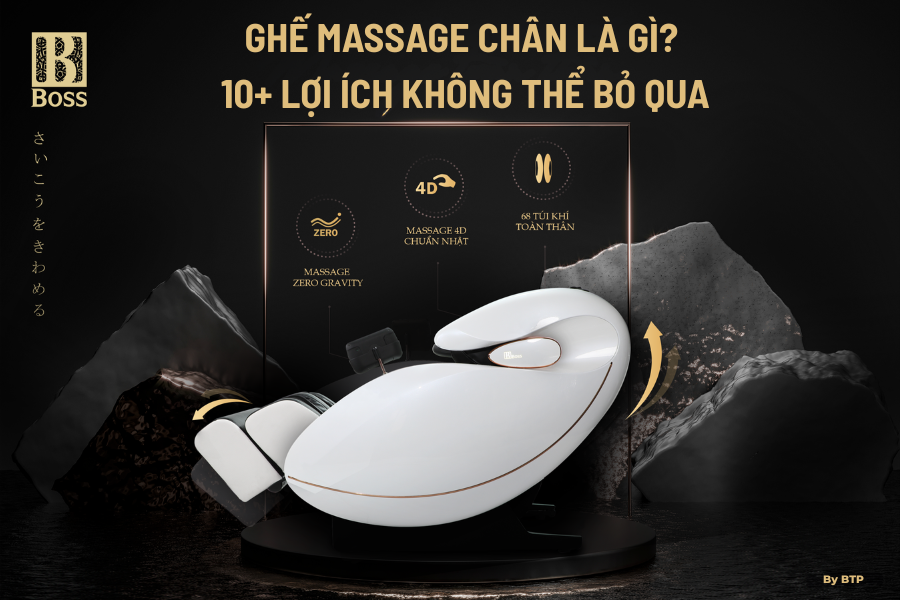 ghế massage chân
