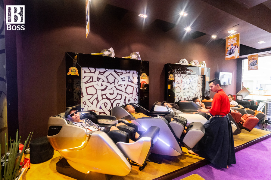 ghế massage tại bạc liêu