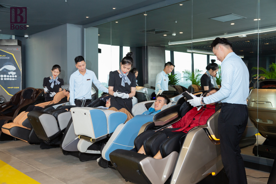 Tác dụng của ghế massage dành cho người tai biến