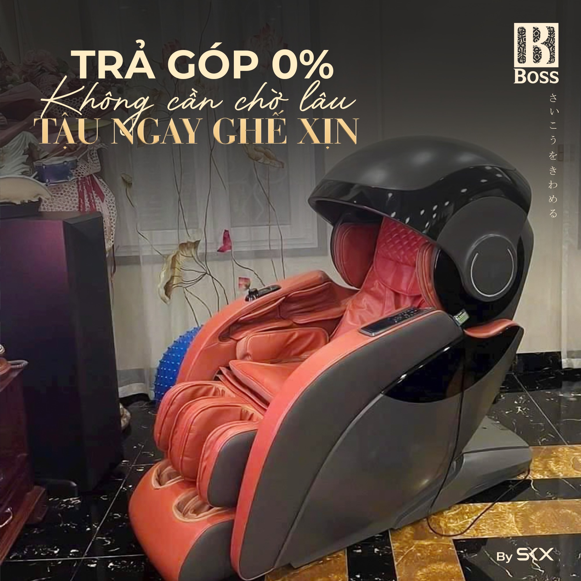 Ưu đãi & dịch vụ của Boss khi mua ghế massage tại Bình Dương