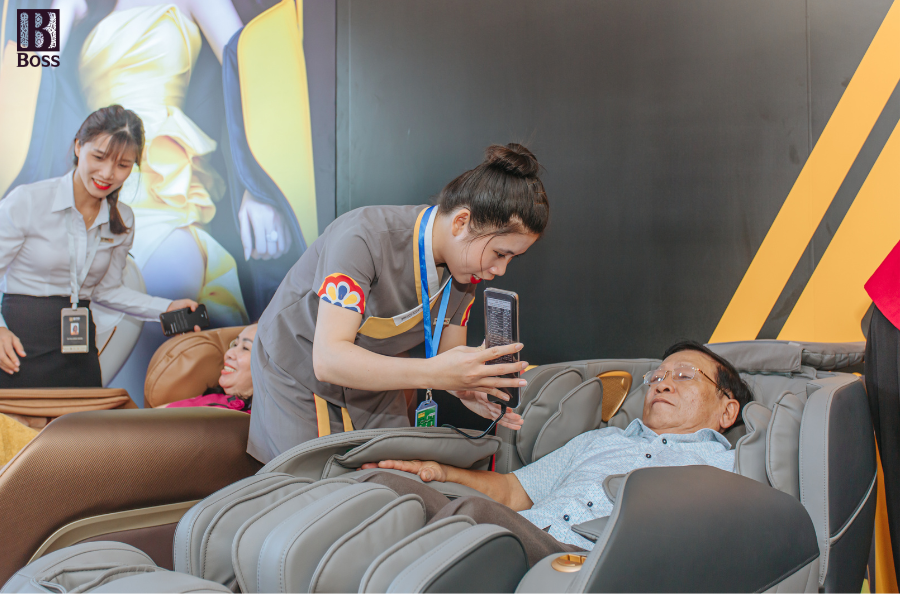 Tại sao nên chọn mua ghế massage Đà Nẵng tại Boss