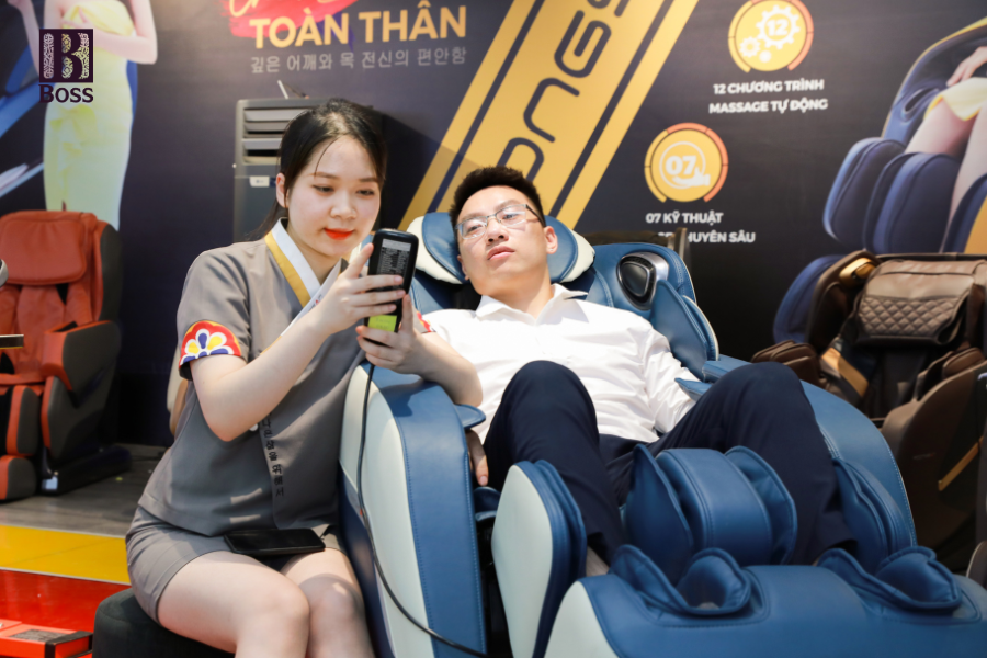ghế massage tại hưng yên