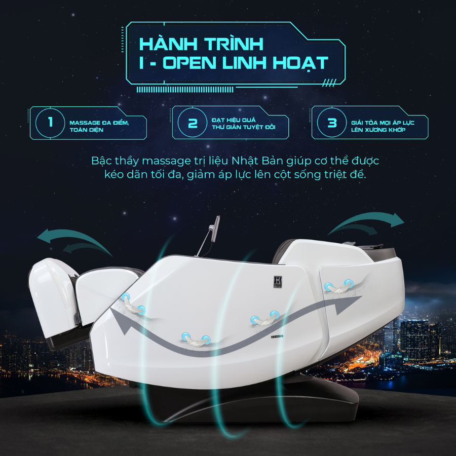 review ghế massage dưới 30 triệu