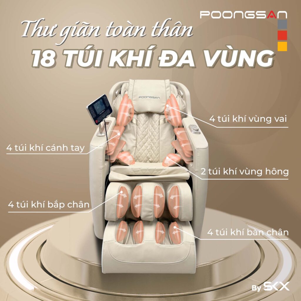 Ghế massage Poongsan MCP-106