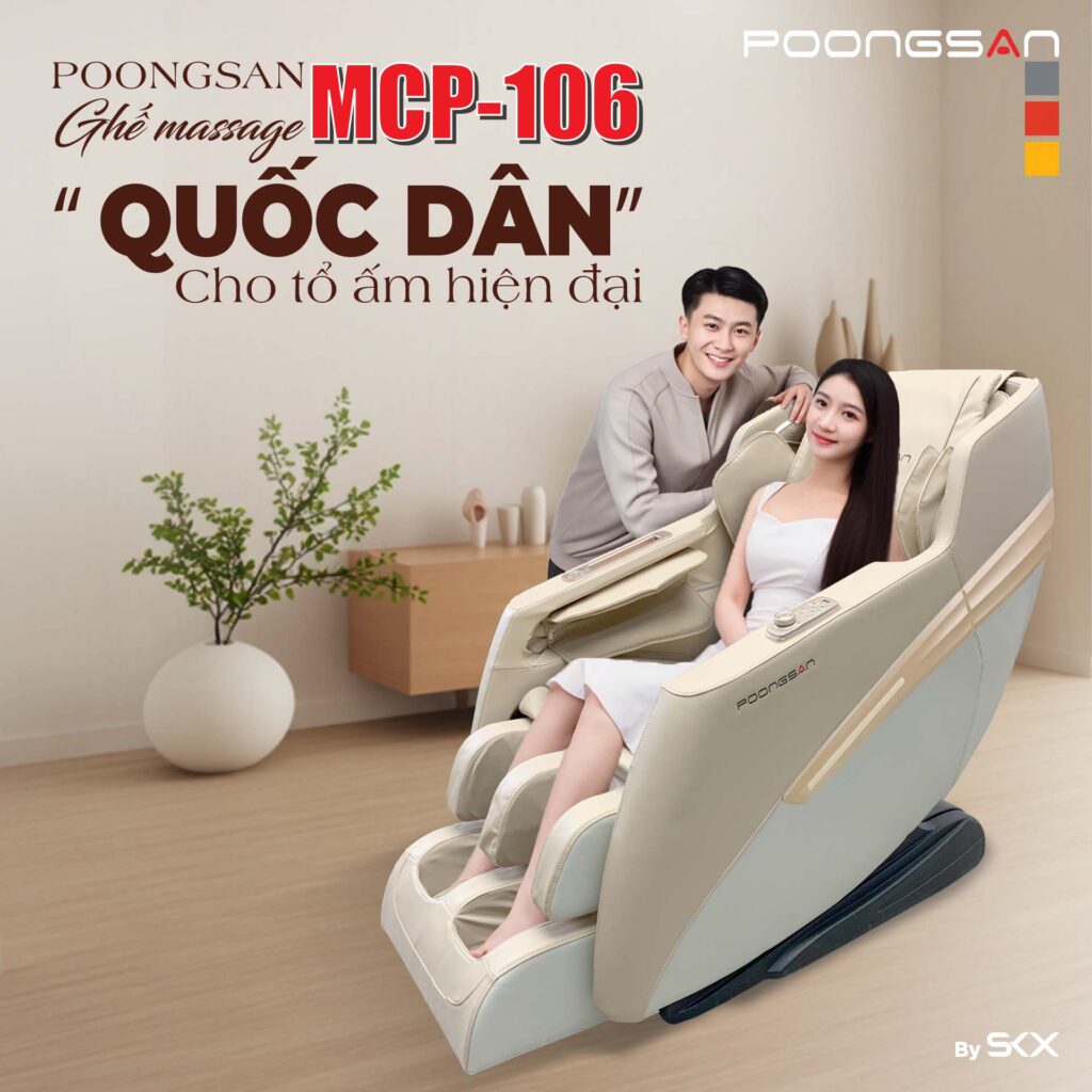 Ghế massage Poongsan MCP-106