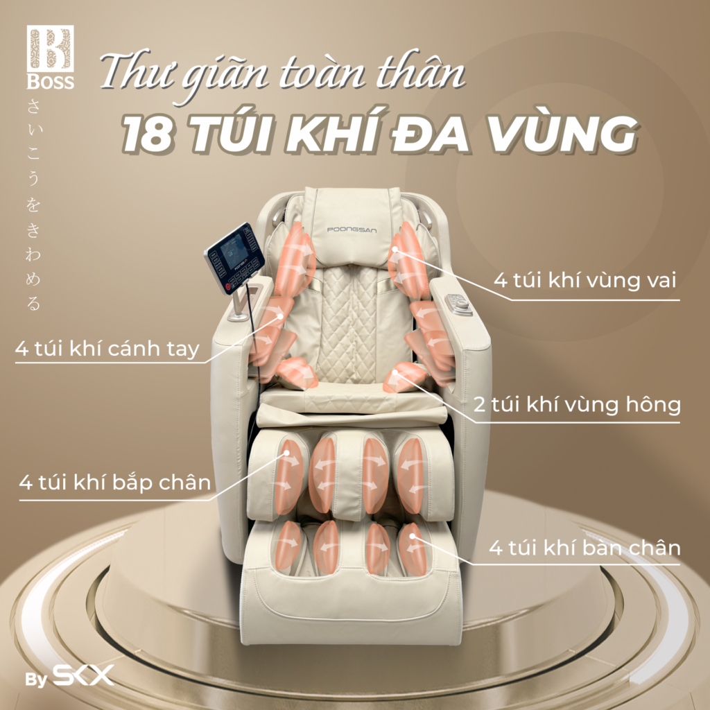 Ghế Massage Poongsan MCP-106
