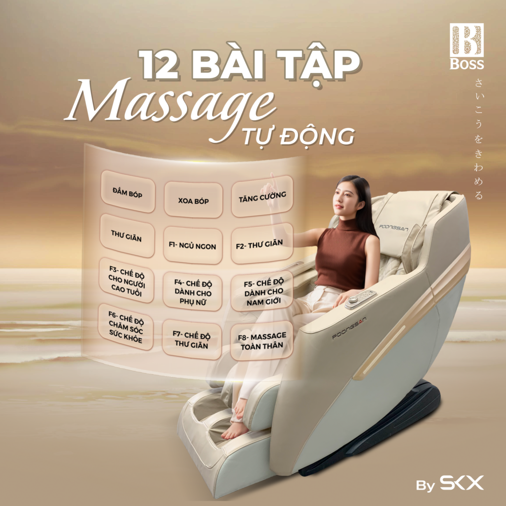 Ghế Massage Poongsan MCP-106