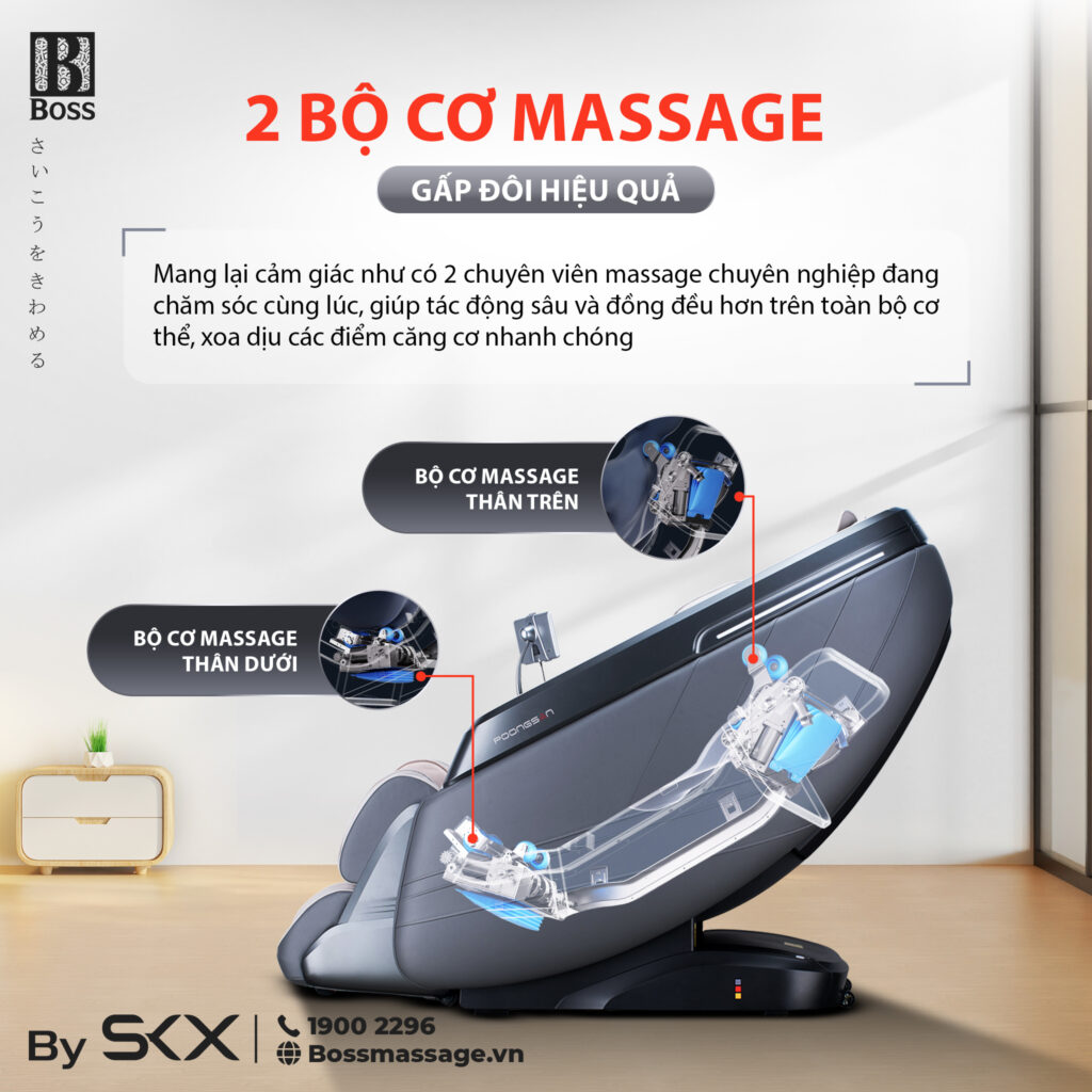 Ghế massage Poongsan MCP-865