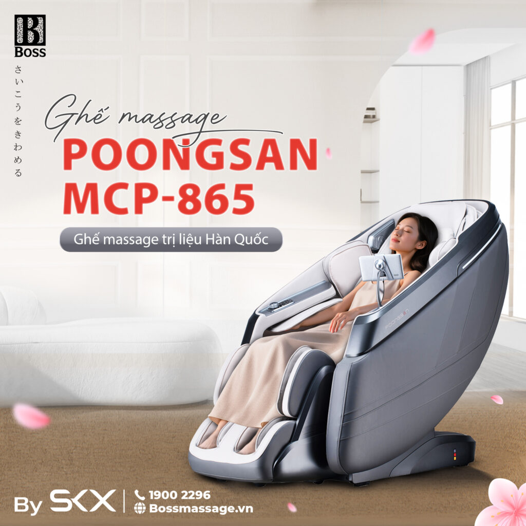 Ghế massage Poongsan MCP-865