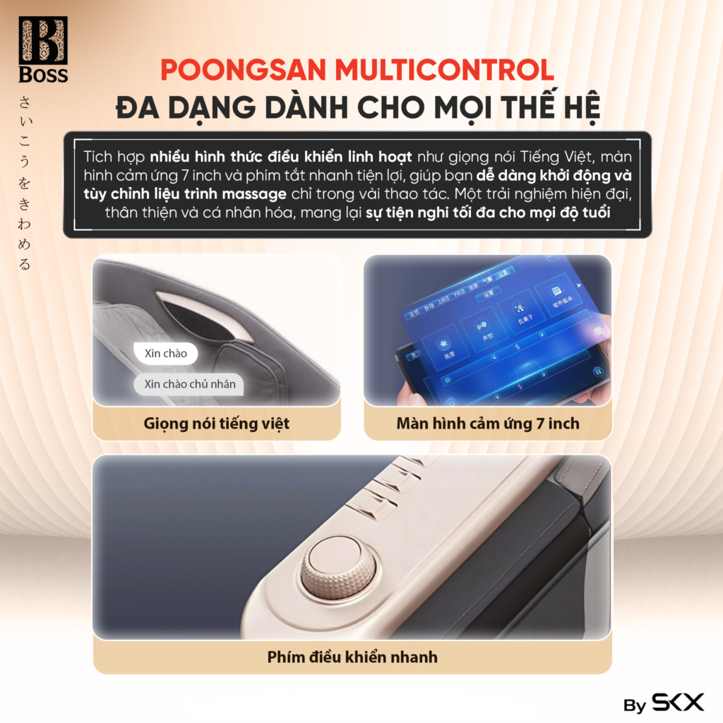 Điều khiển thông minh trải nghiệm liền mạch