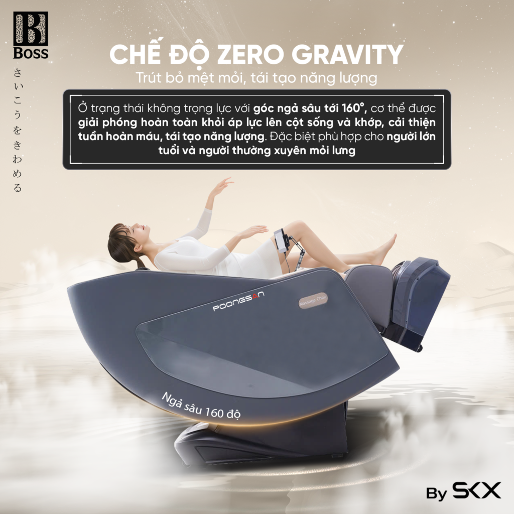 Chế độ không trọng lực Zero Gravity