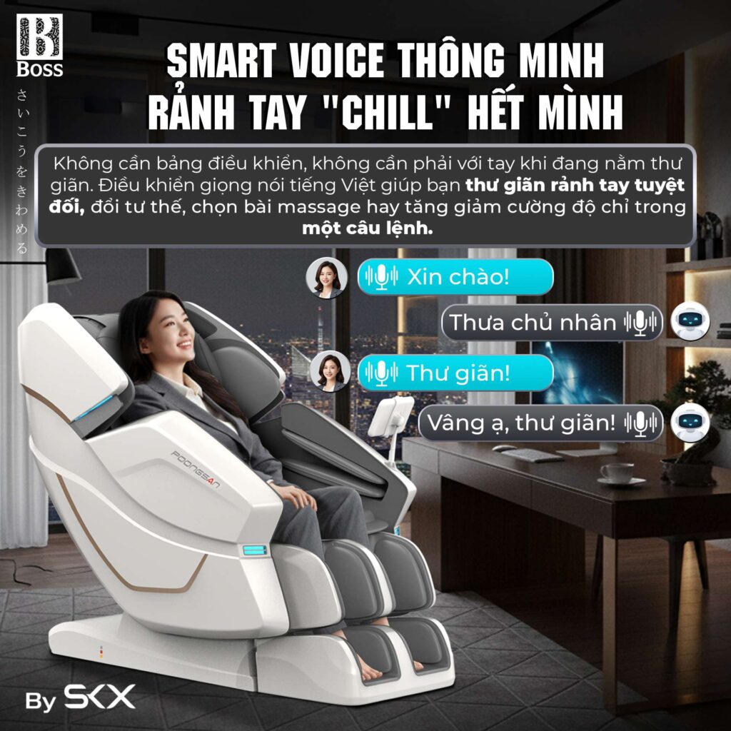 Điều khiển bằng giọng nói tiếng Việt - Nói và thư giãn