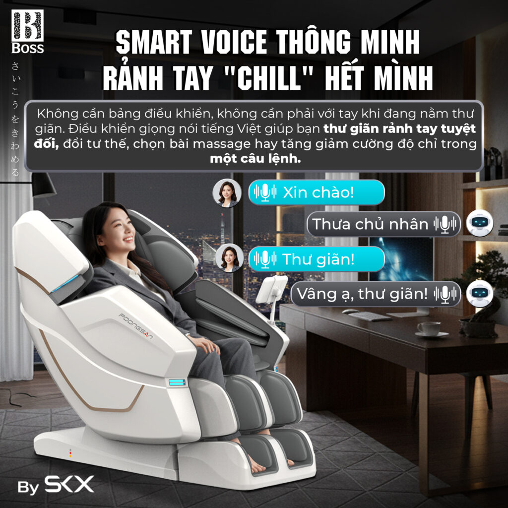 Điều khiển bằng giọng nói tiếng Việt - Nói và thư giãn