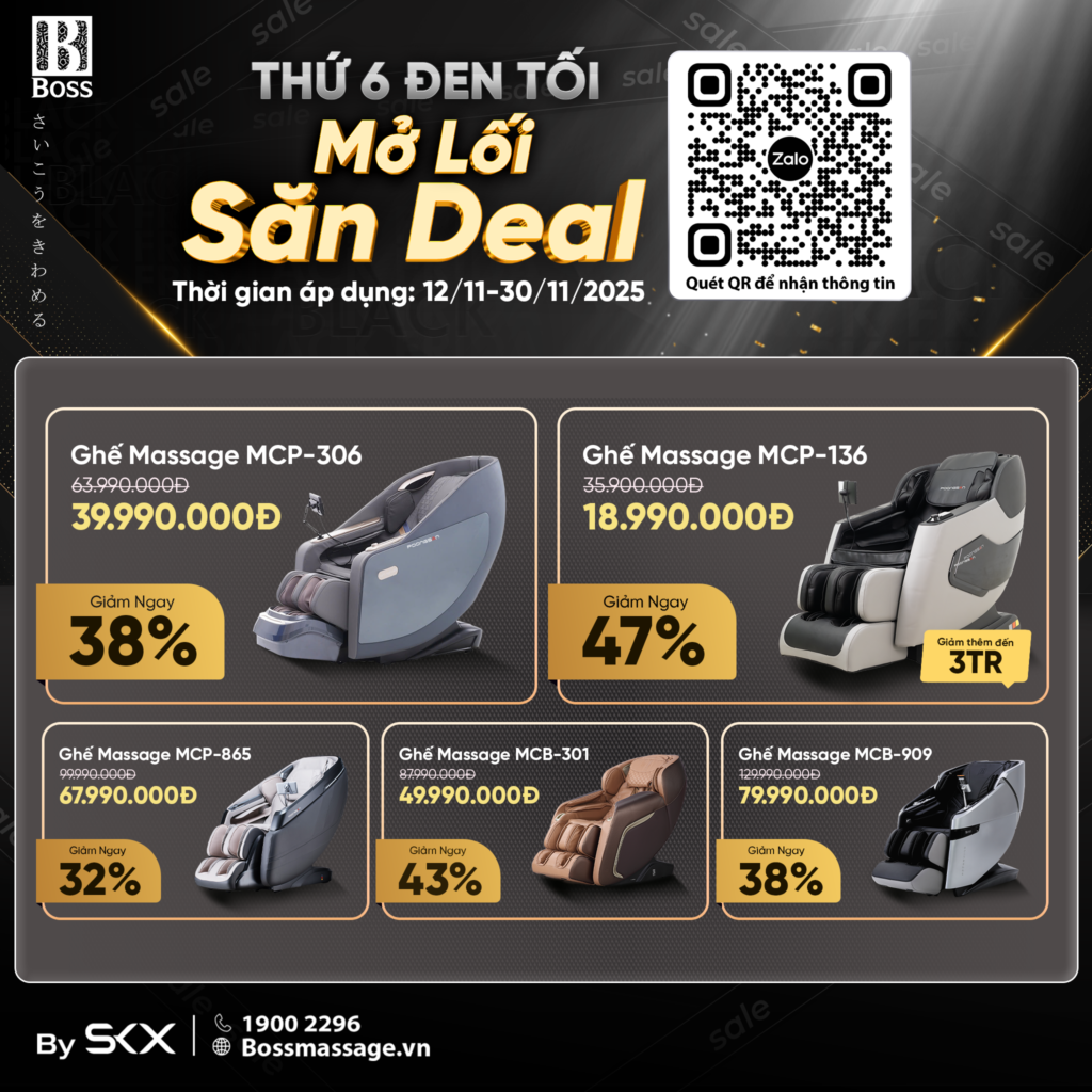 Vì sao không nên bỏ lỡ Thứ 6 đen tối mở lối săn deal cùng Boss