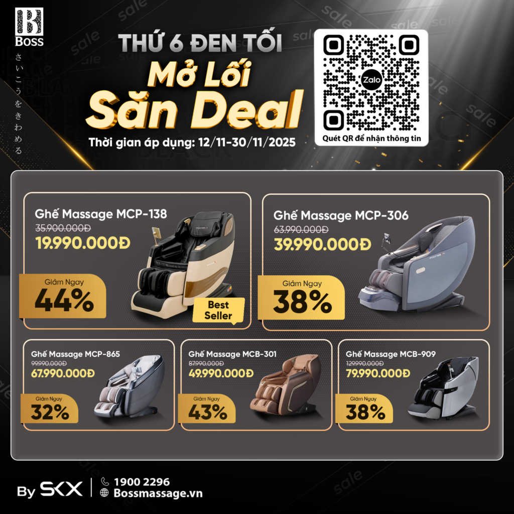 Thứ 6 đen tối cơn lốc mua sắm lớn nhất năm đã bắt đầu tại Boss