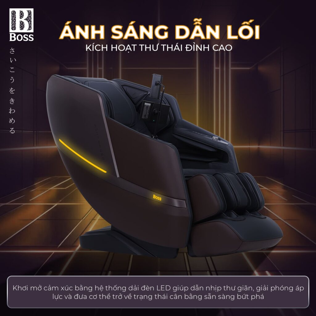 Ghế massage hạng thương gia Boss MCB-569