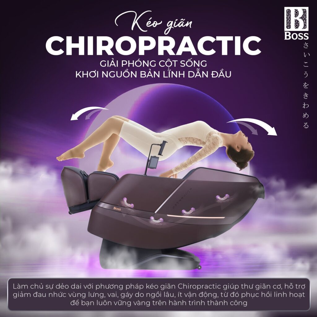 Liệu Pháp Chiropractic - Giải phóng trục sống, bứt phá thành công