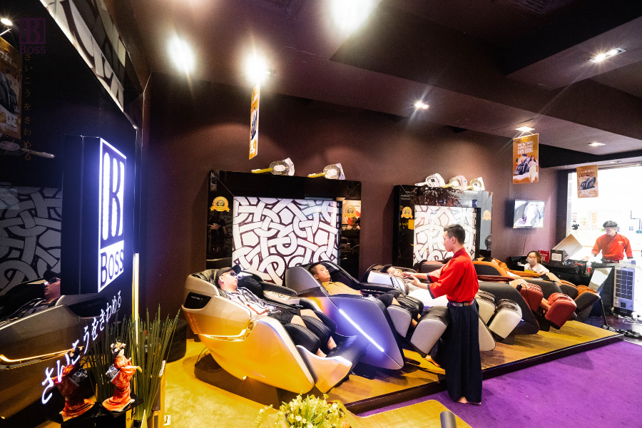 lịch sử ghế massage 