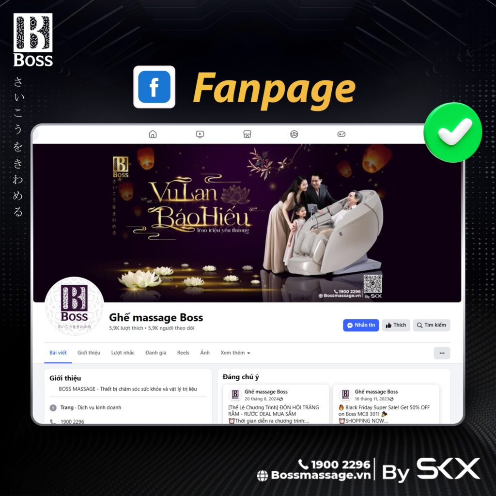 Mua Ghế Massage Boss Cảnh Báo Các Kênh Bán Hàng Gây Nhầm Lẫn Thương Hiệu