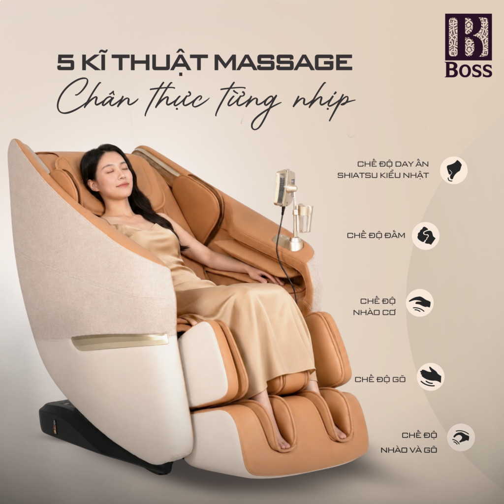 5 kỹ thuật massage mô phỏng bàn tay